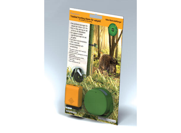 CaliberHunting Hunting Alarm 2 Sensorer Rev-/Villsvin Åtevarsler med 2 Sensorer 